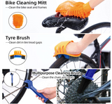 8 PC Bike Cleaning & Polish Tool Set